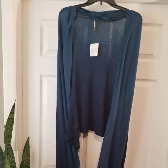 Calvin Klein Accessories - Calvin Klein Blue Wrap Shawl/Scarf